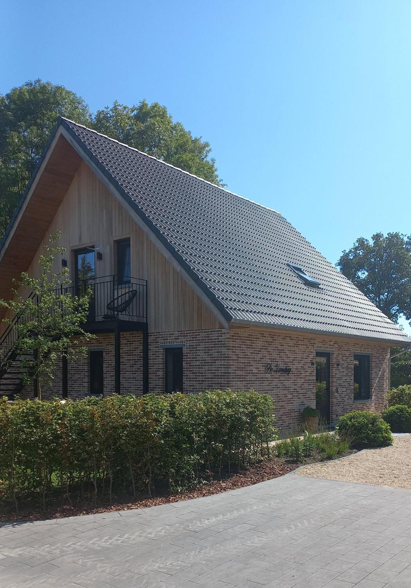 Vakantiehoeve 'De Zandrug' Stekene エクステリア 写真
