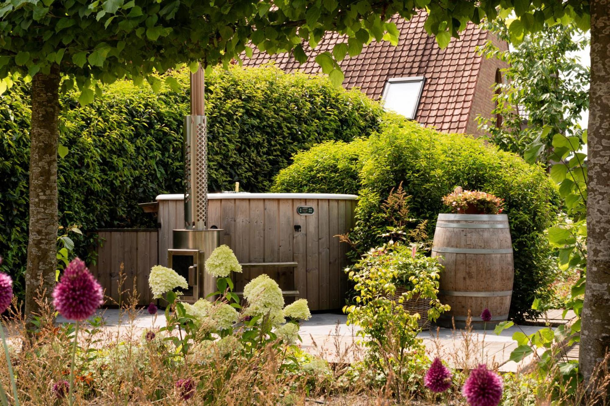 Vakantiehoeve 'De Zandrug' Stekene エクステリア 写真